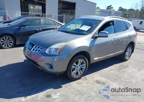 2012 Nissan Rogue Sv z USA, uszkodzony, nr VIN JN8AS5MT6CW257914